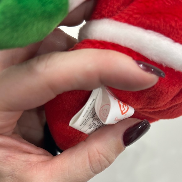 Rare Beanie Babie Santa with tag errors and tush tag stamp - Picture 6 of 6